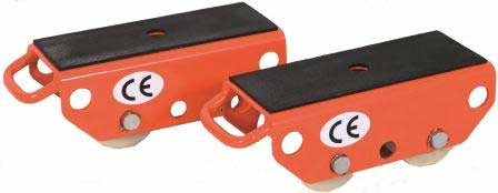 Skates for transporting machinery