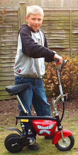 sportee electric mini bike