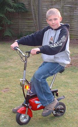 sportee electric mini bike