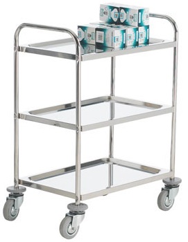 Stainless Steel Trolley 