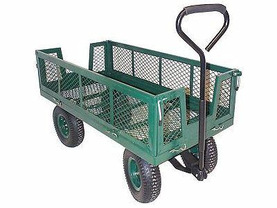 4 wheel garden trolley 200kg