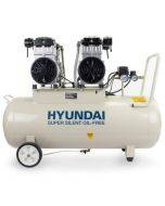HYUNDAI 4HP 100L OIL FREE LOW NOISE ELECTRIC AIR COMPRESSOR