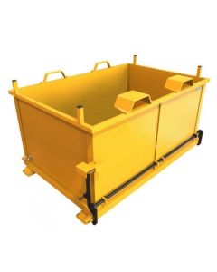 MANUAL BASE EMPTYING STILLAGE TIPPING SKIP