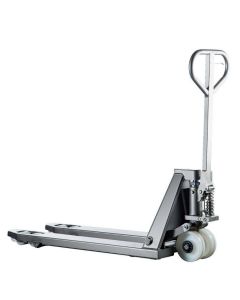 Stainless Steel Pallet Truck, pallet truck, pallet trucks, pallet jacks, Robust, Britruck, hand truck, hand pallet trucks, great value, wide body, wideboy, wide