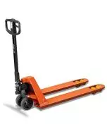 BT Lifter Silent hand pallet truck with low-noise wheels and 2300kg load capacity for quiet operations in retail and warehouse environments
