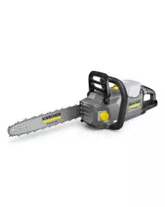 Kärcher Professional cordless chainsaw with ergonomic handle and lithium battery for efficient cutting and tree maintenance