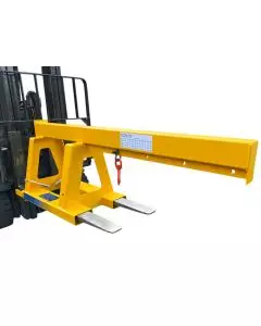 LOW PROFILE FORKLIFT LIFTING JIB, FORKILIFT ATTACHMENT
