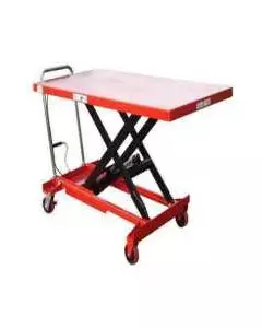 Mobile Scissor Lift Table with Large Platform