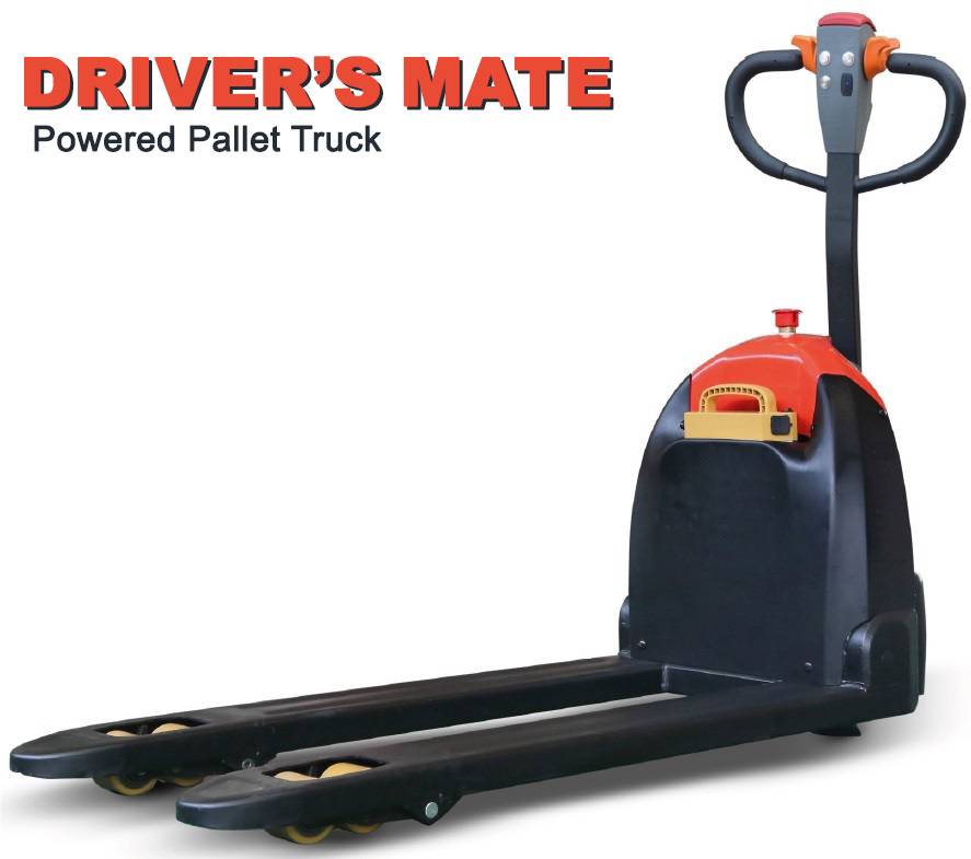 Introducing the Driverâ€™s Mate Powered Pallet Truck