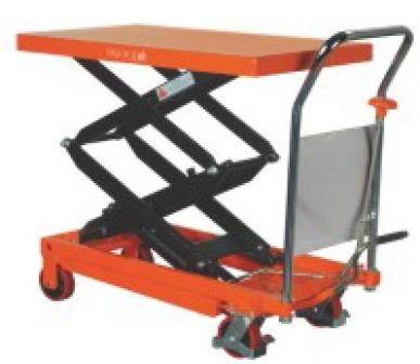 NB350D 350KG DOUBLE SCISSOR LIFT TABLE â€“ NOT ONLY LIFTS BOXES, IT TICKS THEM TOO.
