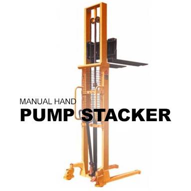 Manual Hand Pump Stacker