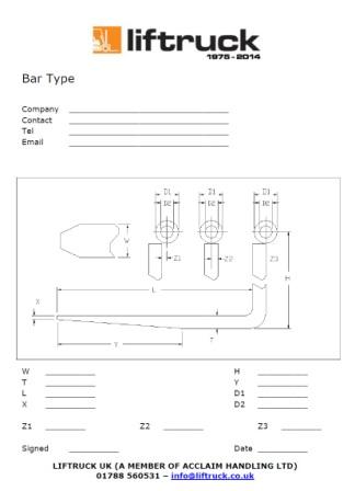 Forklift Forks Tines Replacement Liftruck