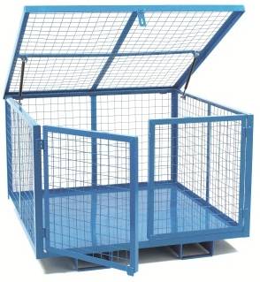 Security Cage with Lift Up Lid